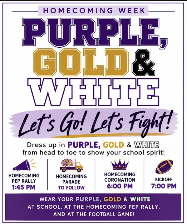 Purple and Gold