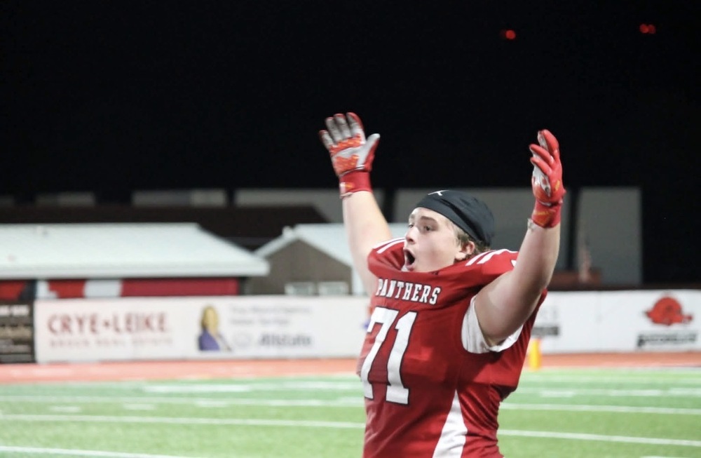 lineman makes touchdown