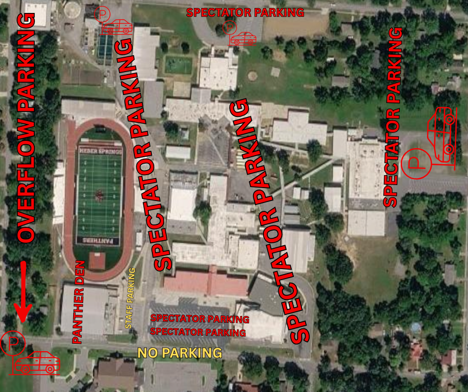 PARKING FOR WEDNESDAY and FRIDAY NIGHT 2