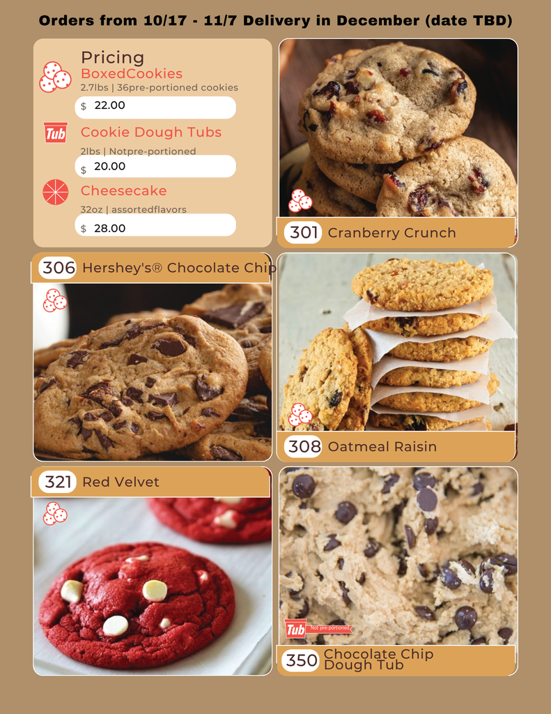 Cookie order