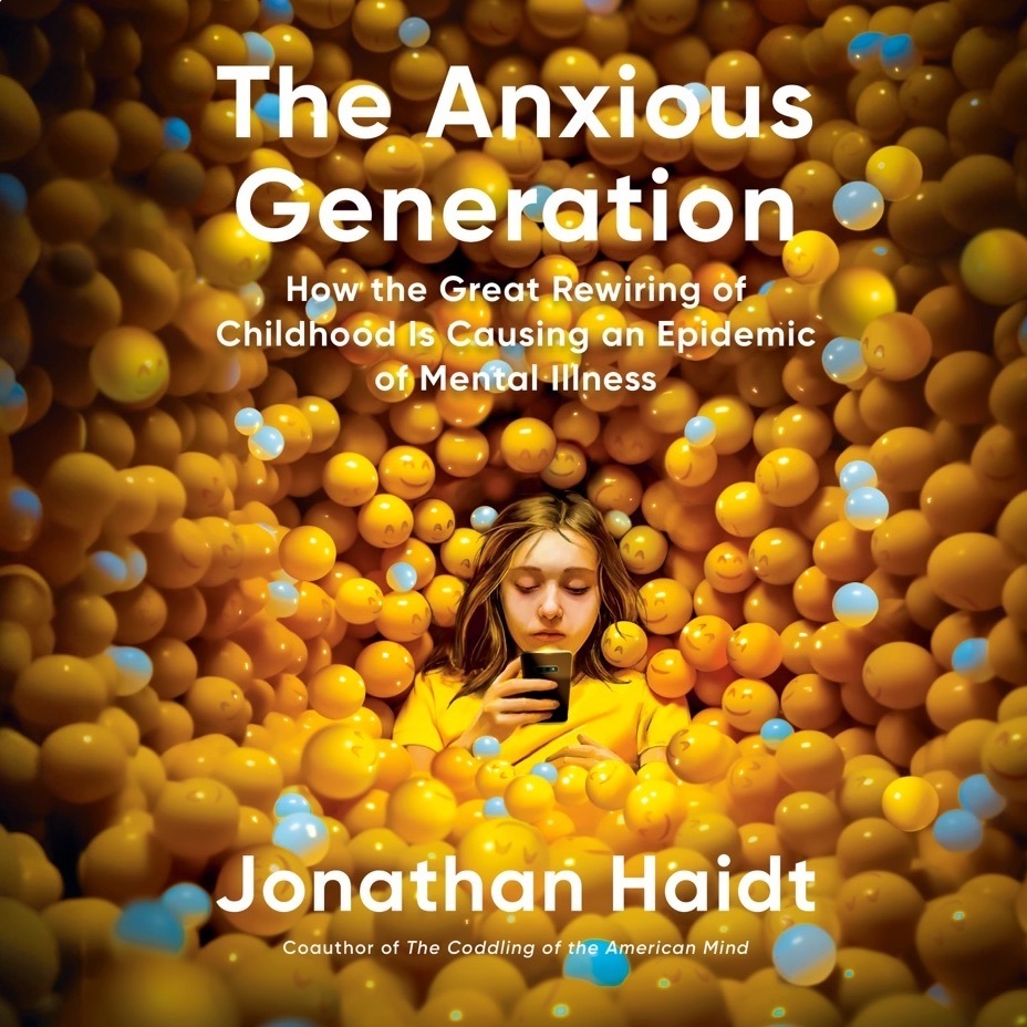 The Anxious Generation book cover