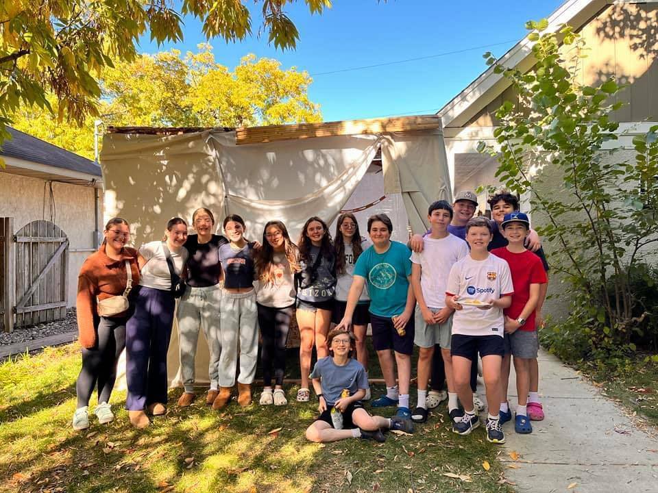 8th grade sukkah party