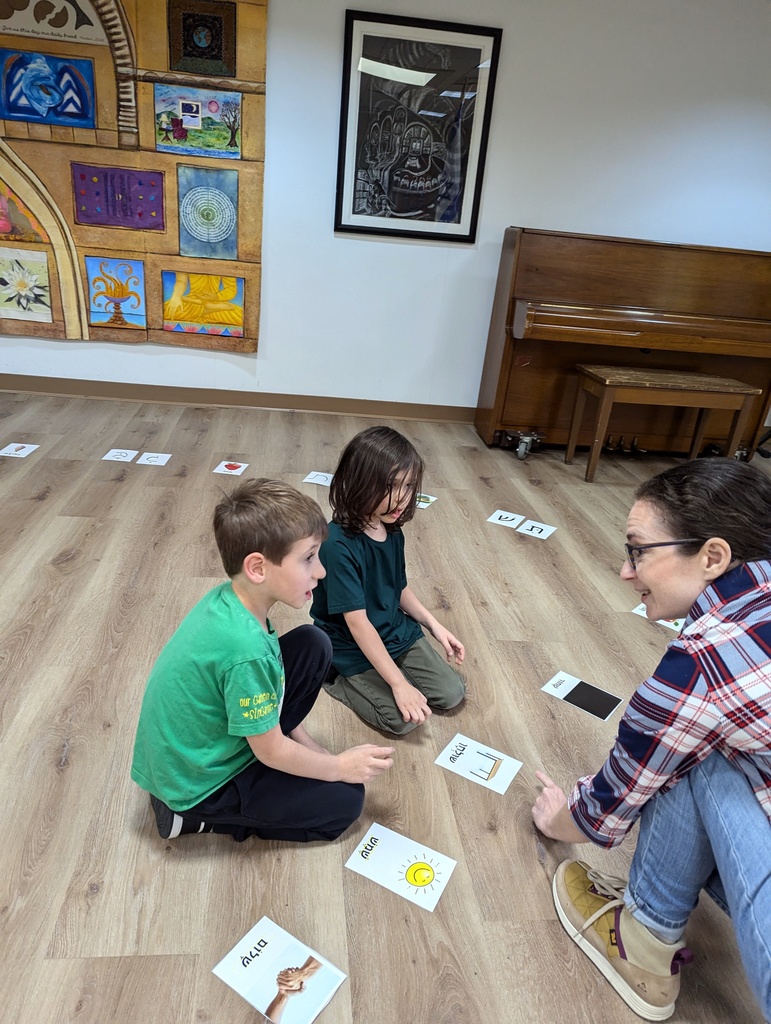 teacher with two students