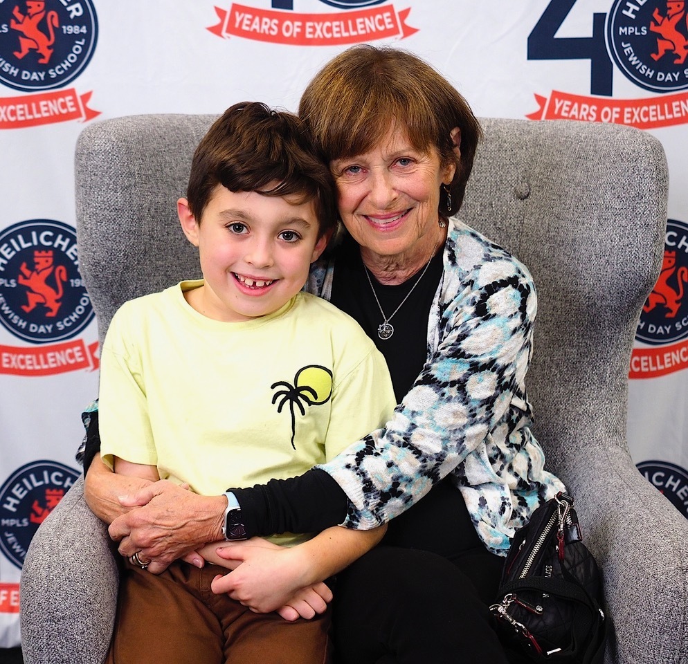 boy with special guest