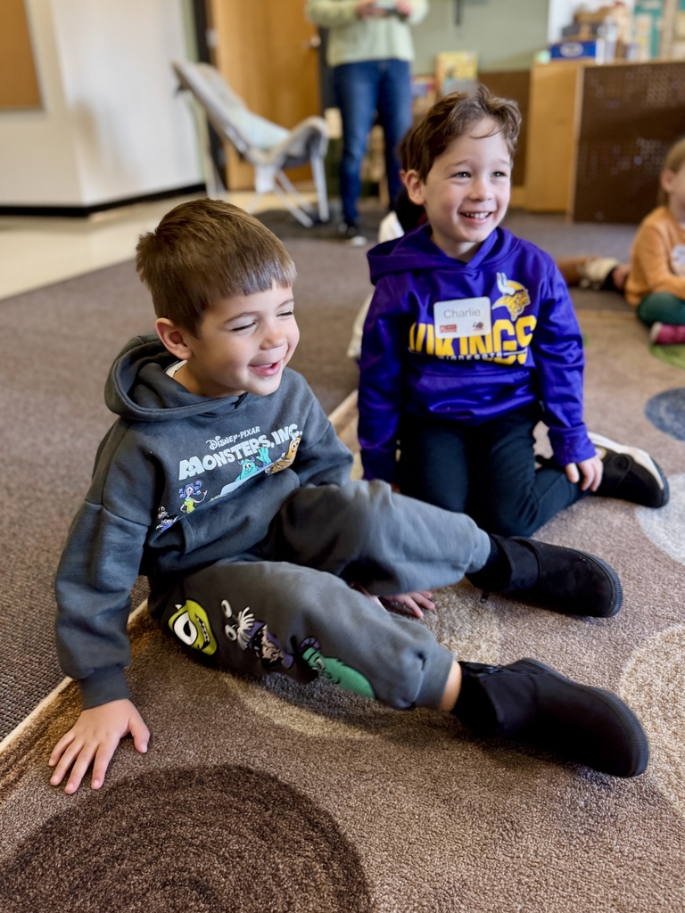 pre-k students smile