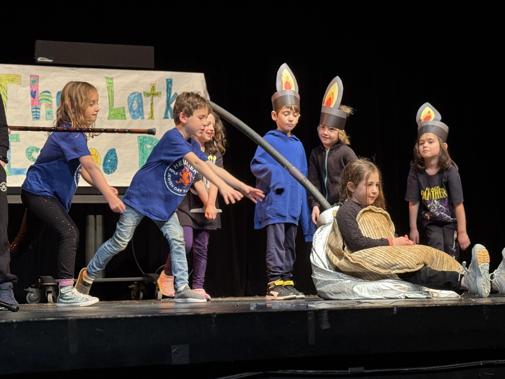 students perform The Latke Is Too Big!