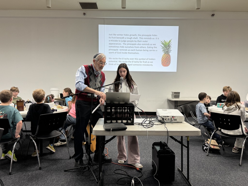 seventh grader leads seder