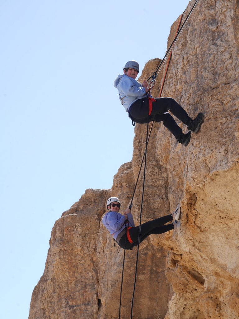students rappel ciff