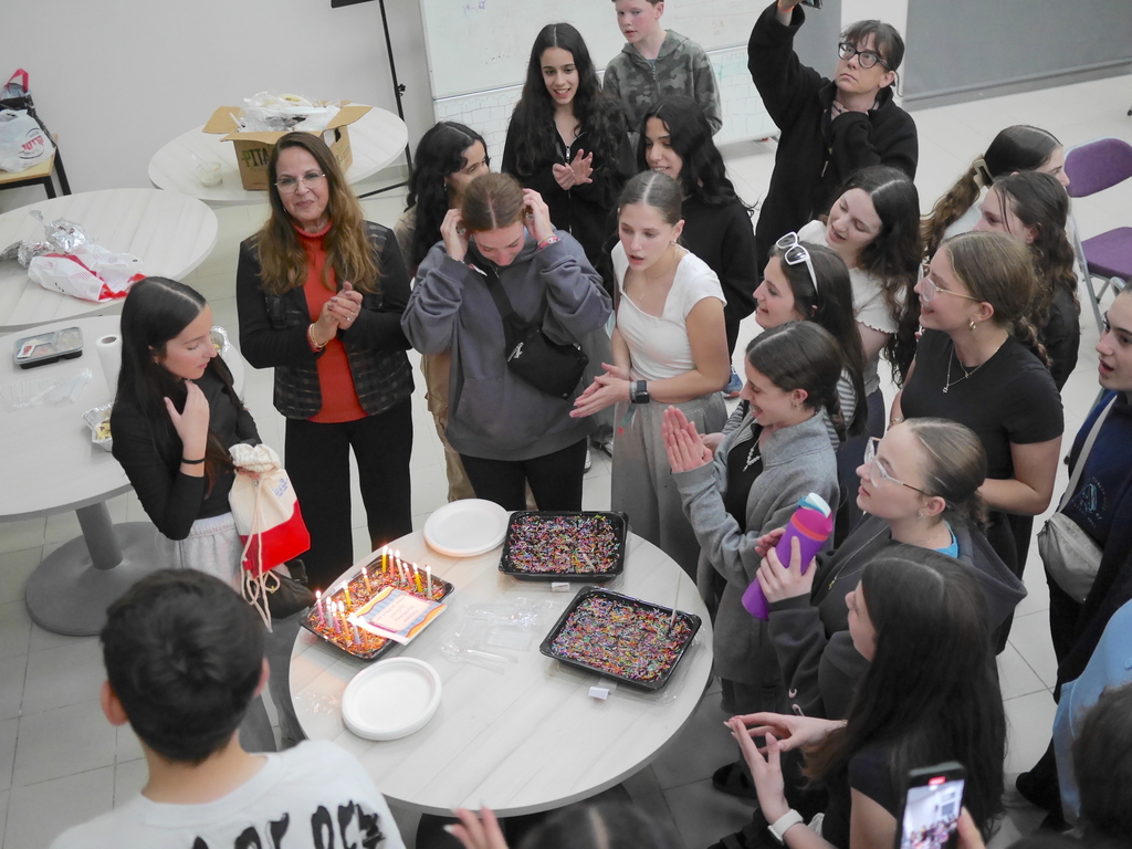 Aliyah Chet and Katzir School celebrate Sylvia's birthday