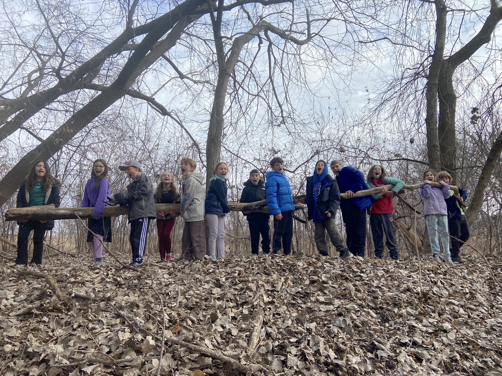 fifth grade class holds branch