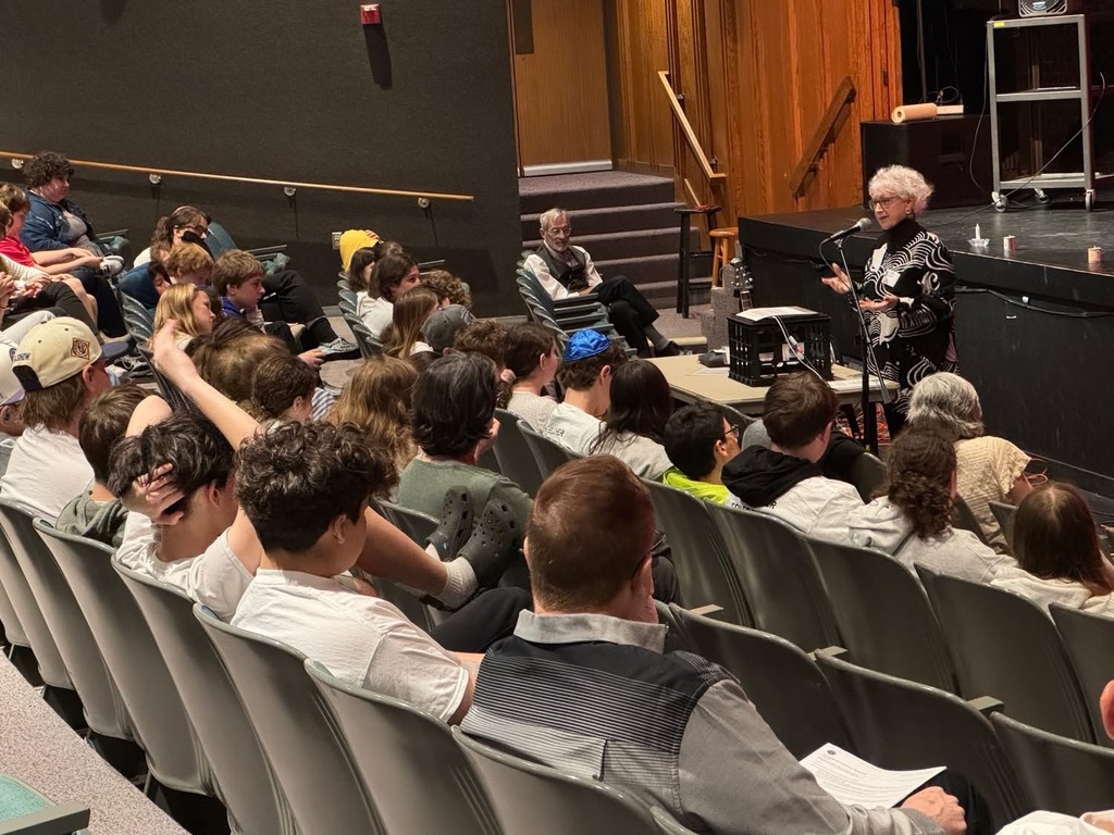 Holocaust survivor speaks