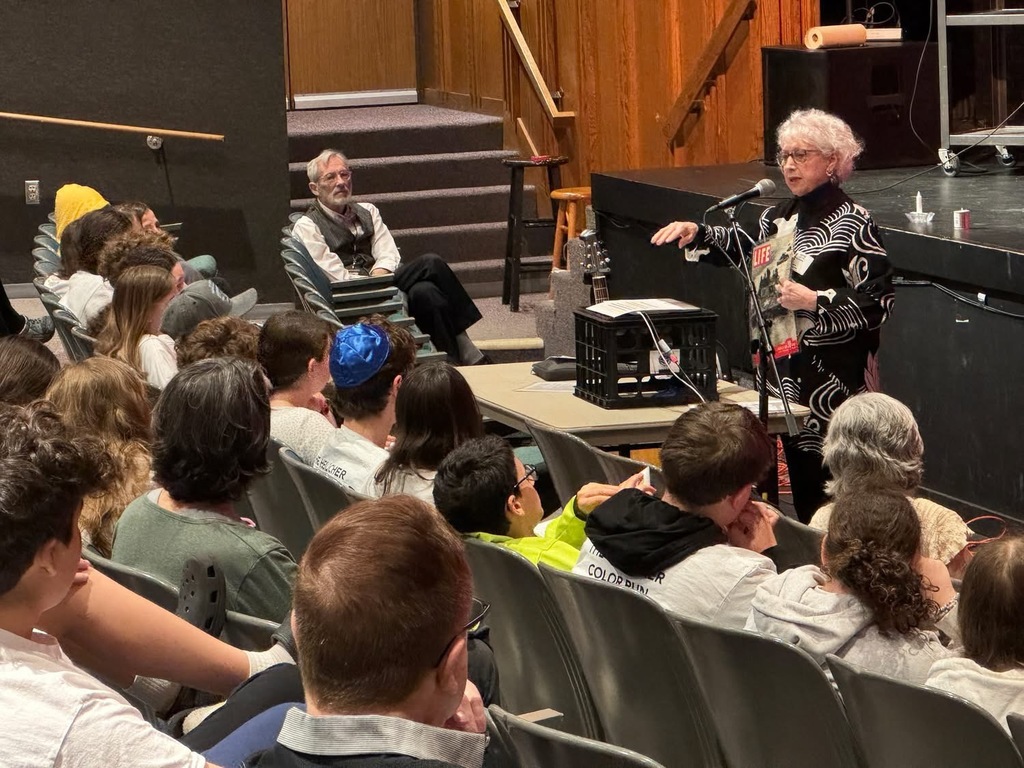 Holocaust survivor speaks