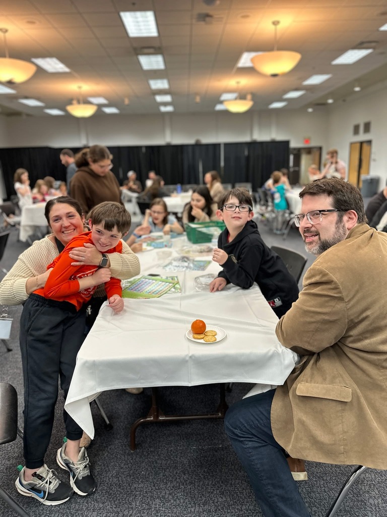 family plays math game