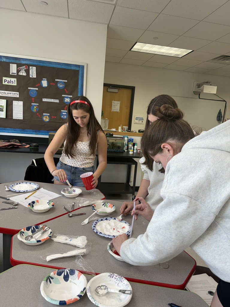 middle schoolers use acid/base chemistry to make bath bombs