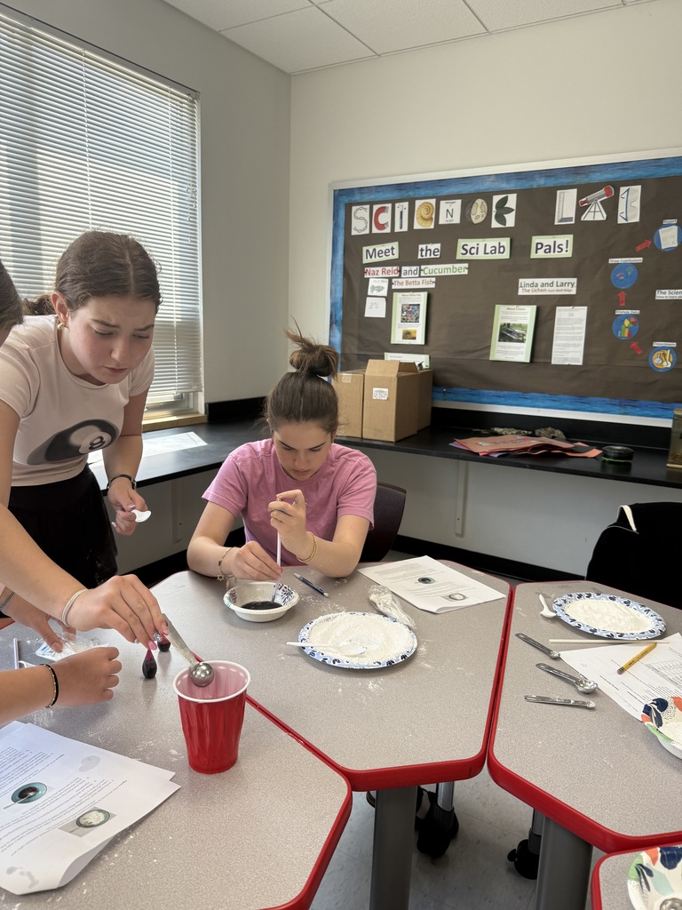 middle schoolers use acid/base chemistry to make bath bombs