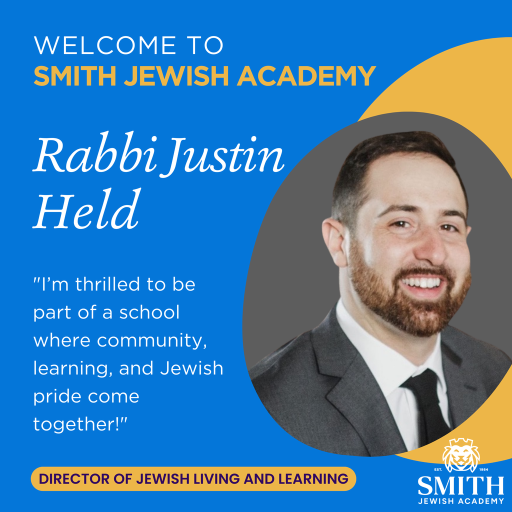 Welcome to Smith Jewish Academy, Rabbi Justin Held