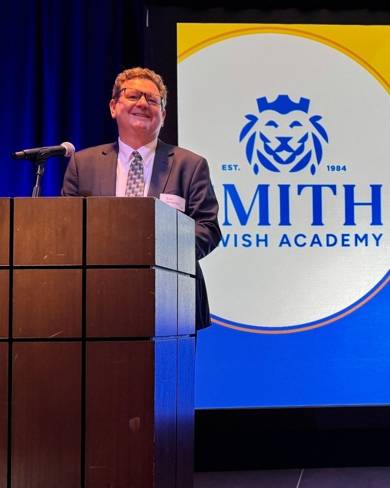 head of school Dr. Dan Ahlstrom speaks