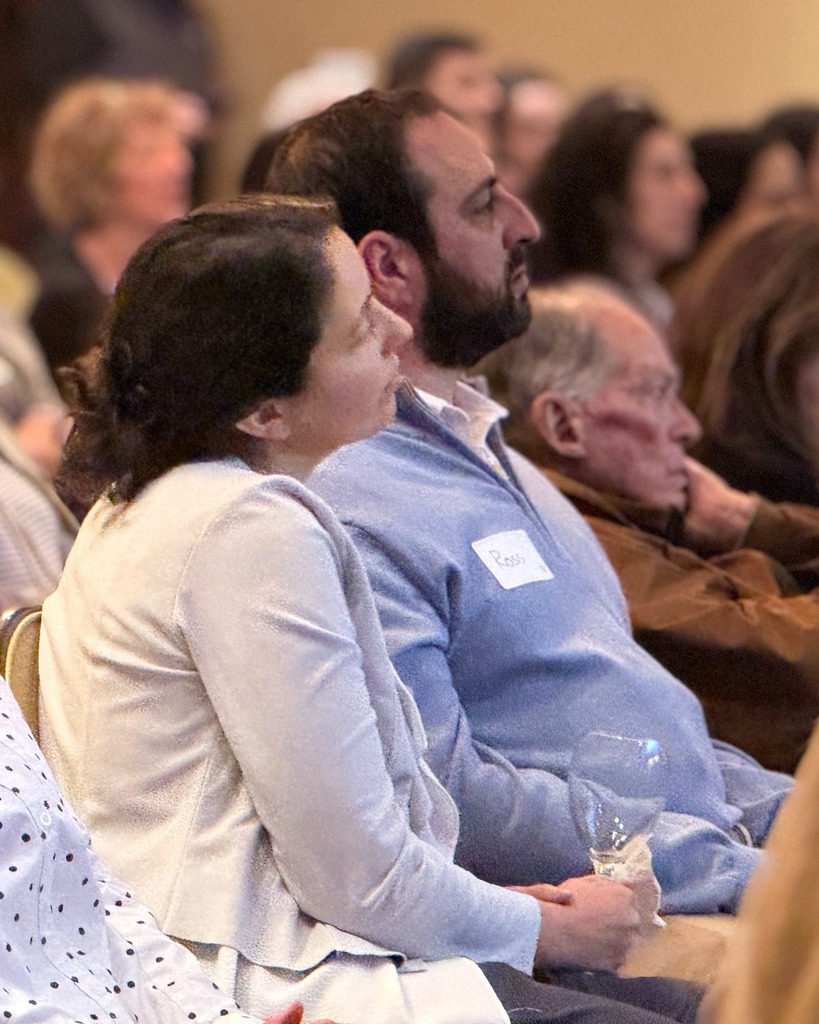audience listens to speaker Kim Lear