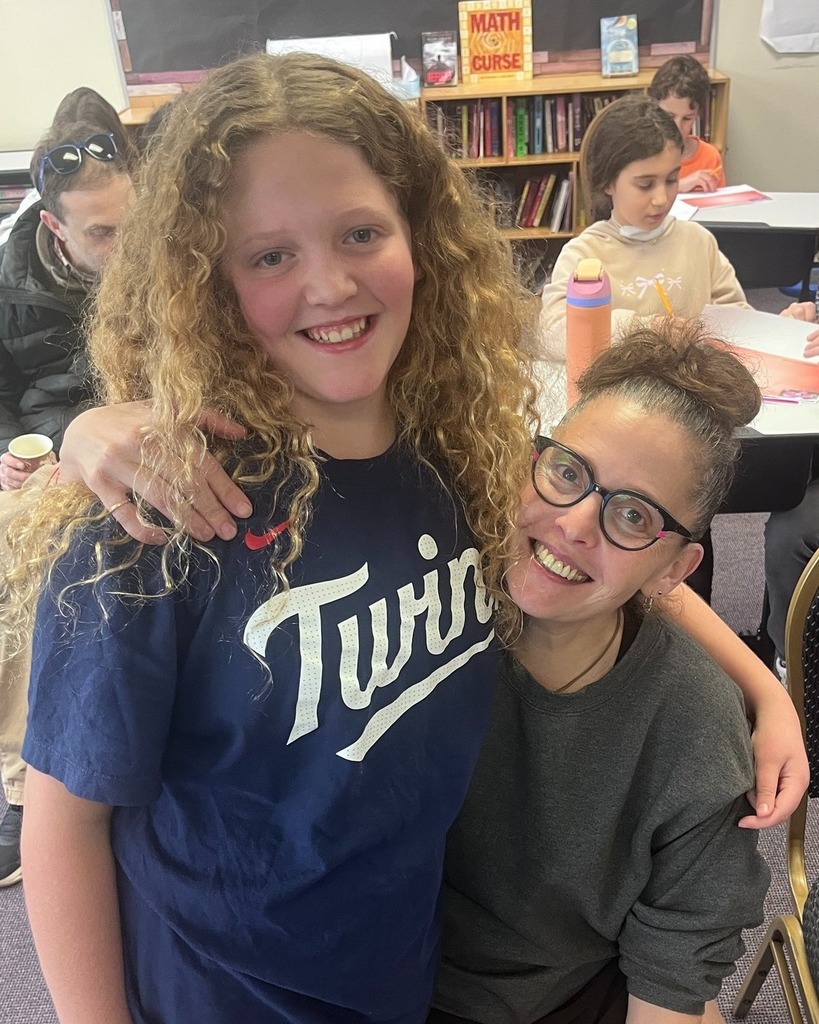 student with special guest