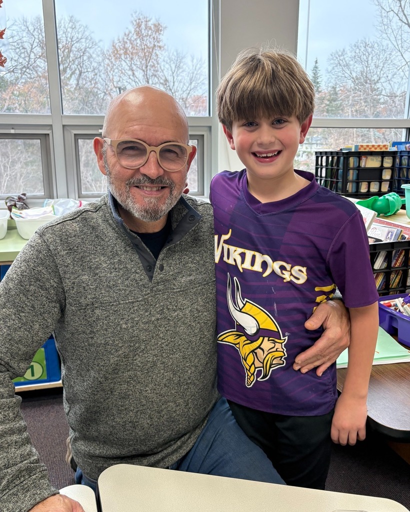 student with special guest