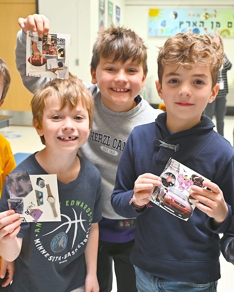 students show their gratitude art