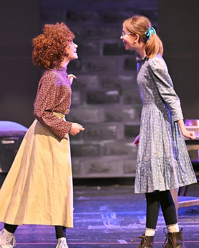 Annie and orphan girl