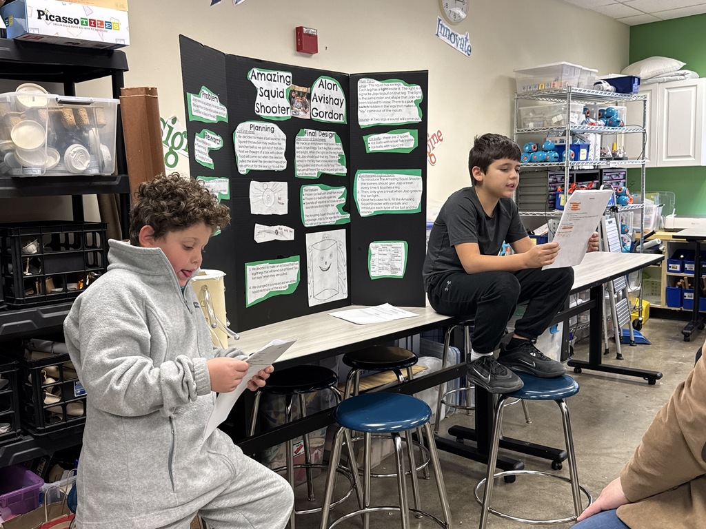 students present sea lion enrichment design