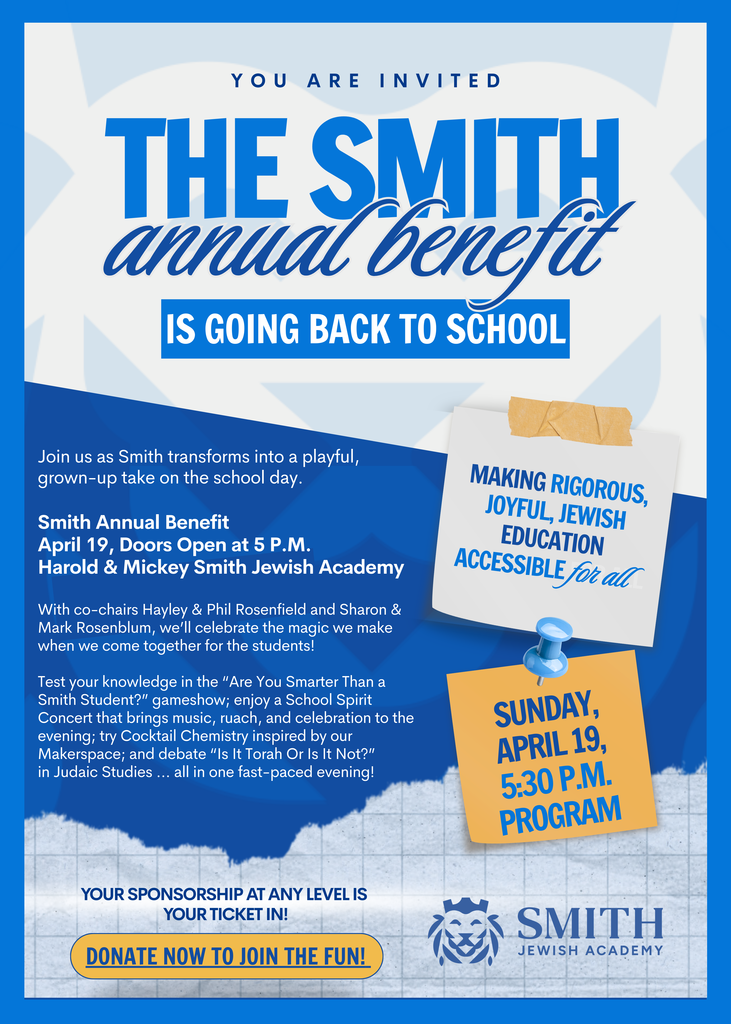 Smith Annual Benefit Poster