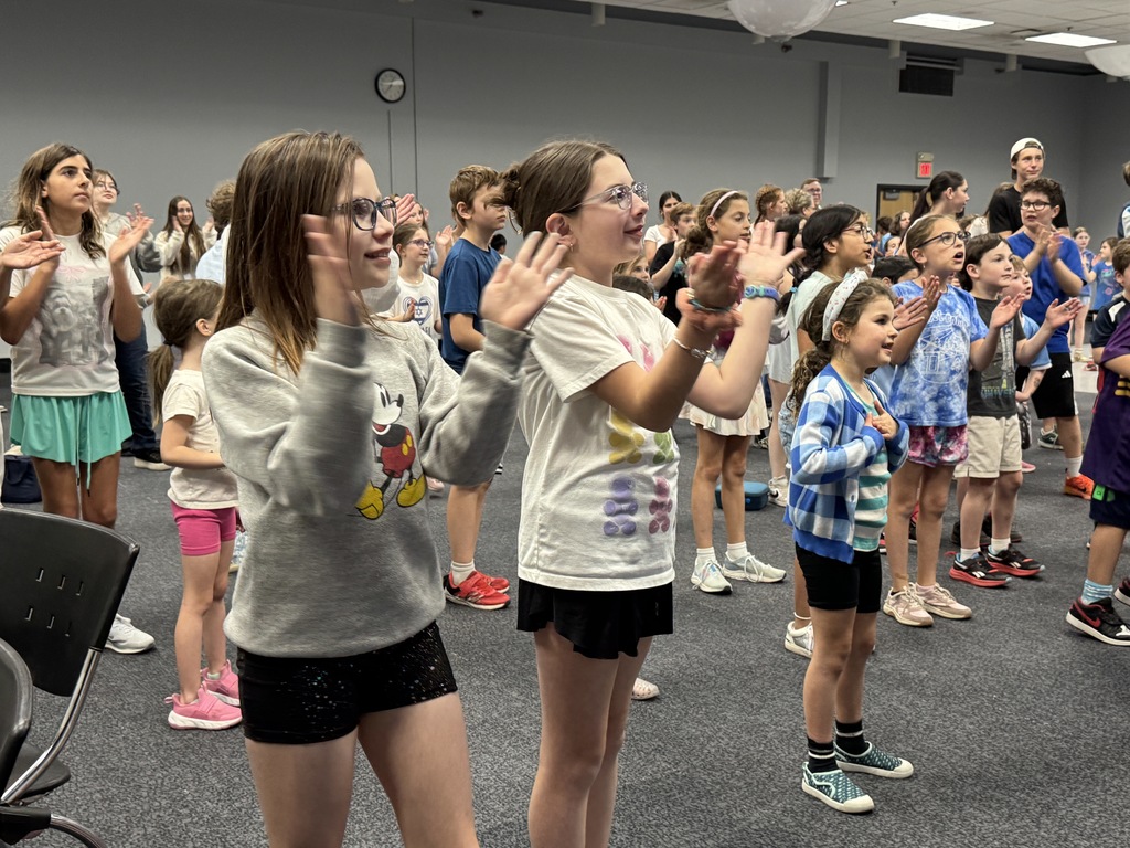 students dance