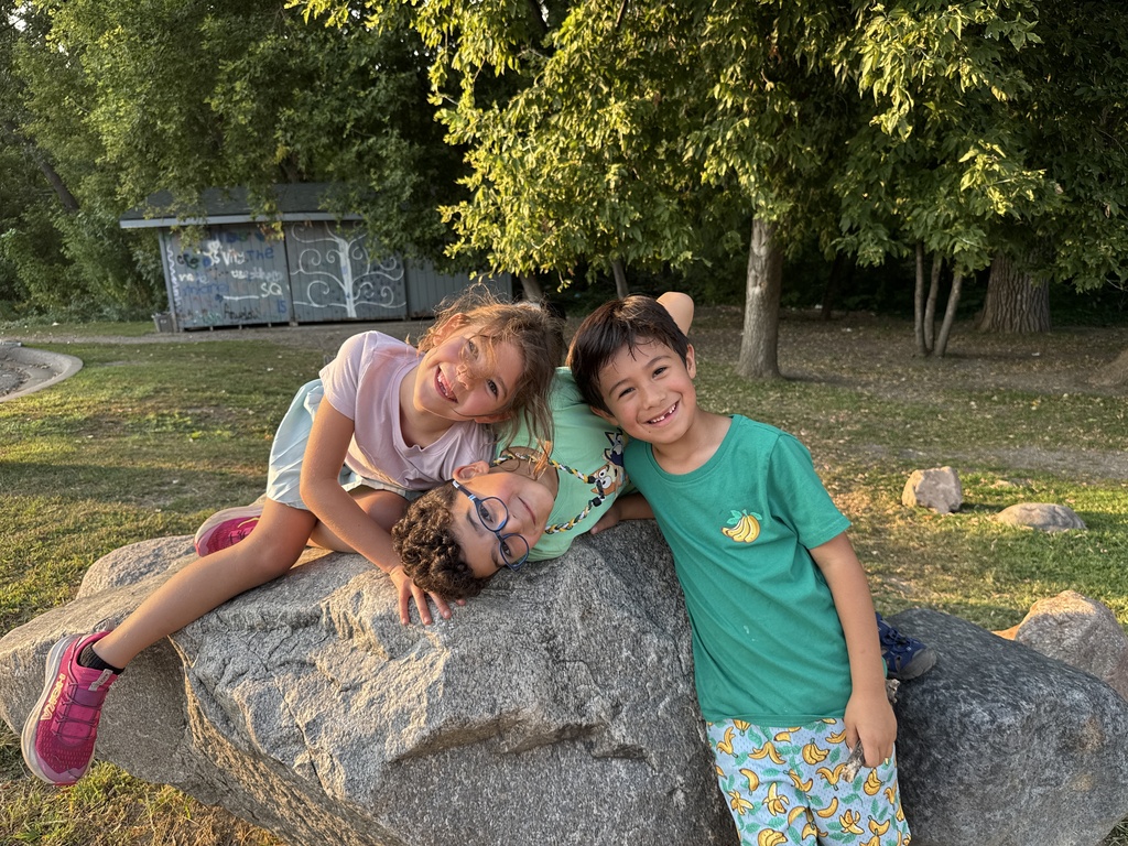 students smile