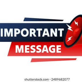 Important message