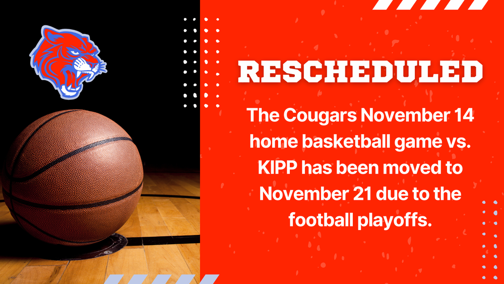 Rescheduled Kipp Basketball Game