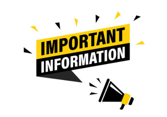 Important Information