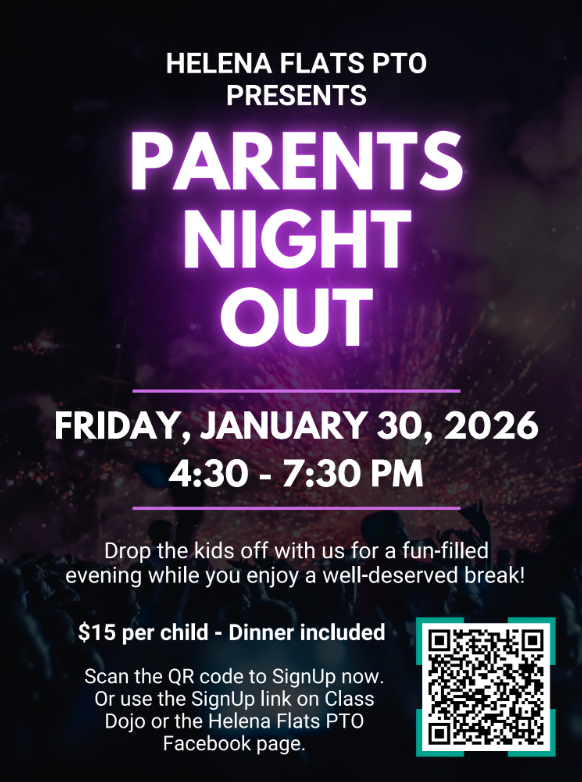 Parents Night Out Flyer