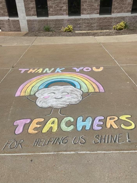 Chalk the Walk Teacher Appreciation