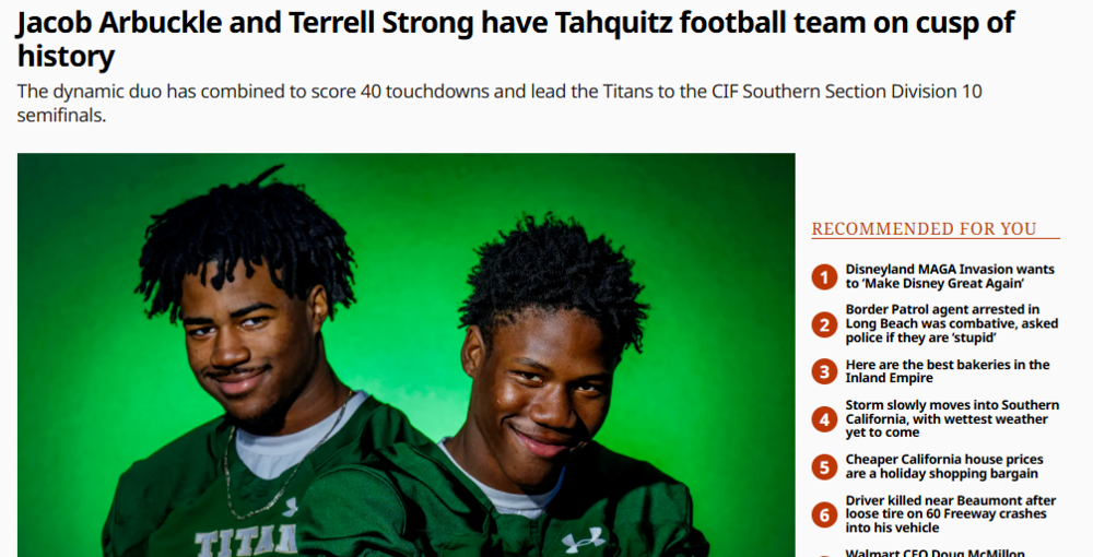 Tahquitz Titans