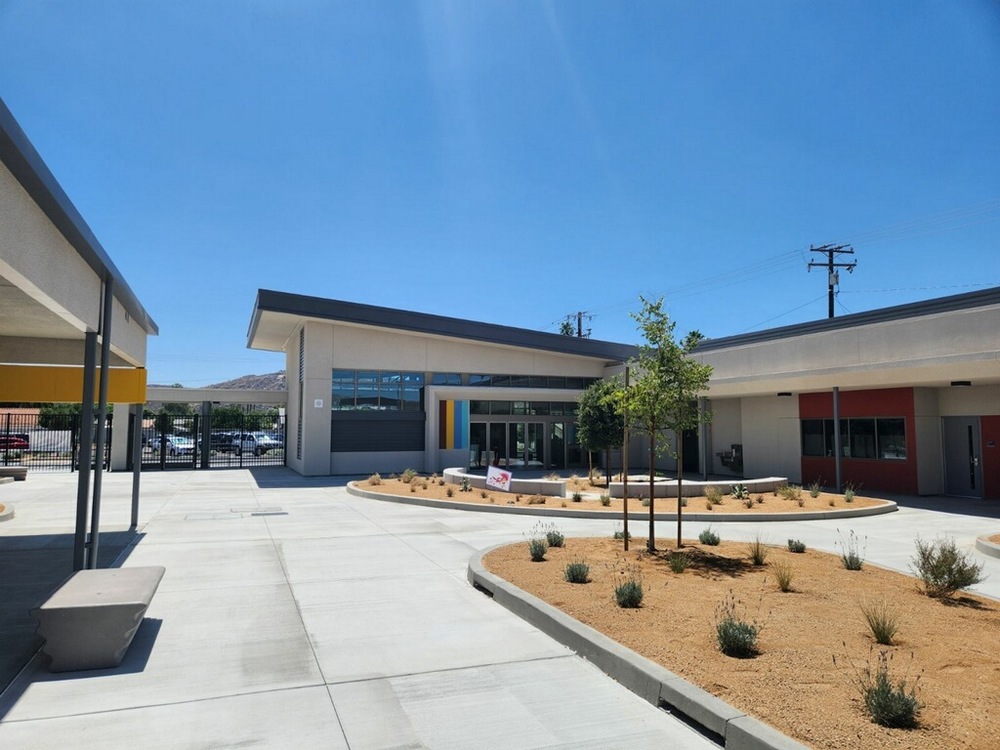 Renovated school building