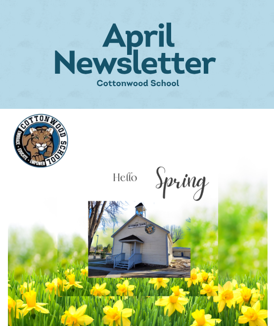 The April Newsletter Is Now Available