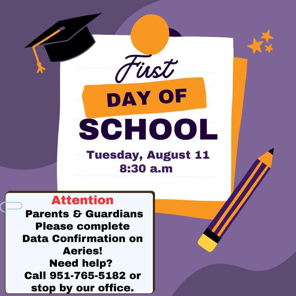First Day of School 