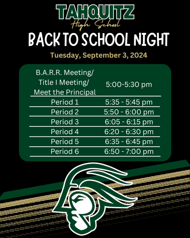 Back To School Night
