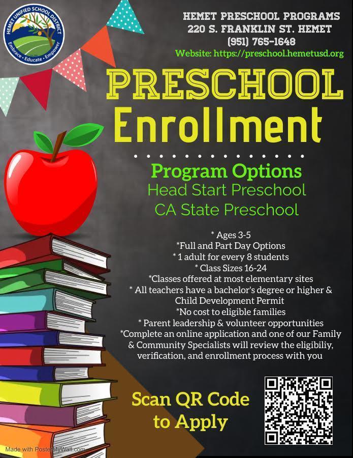 Preschool Enrollment