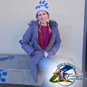 Teacher Sally McCampbell