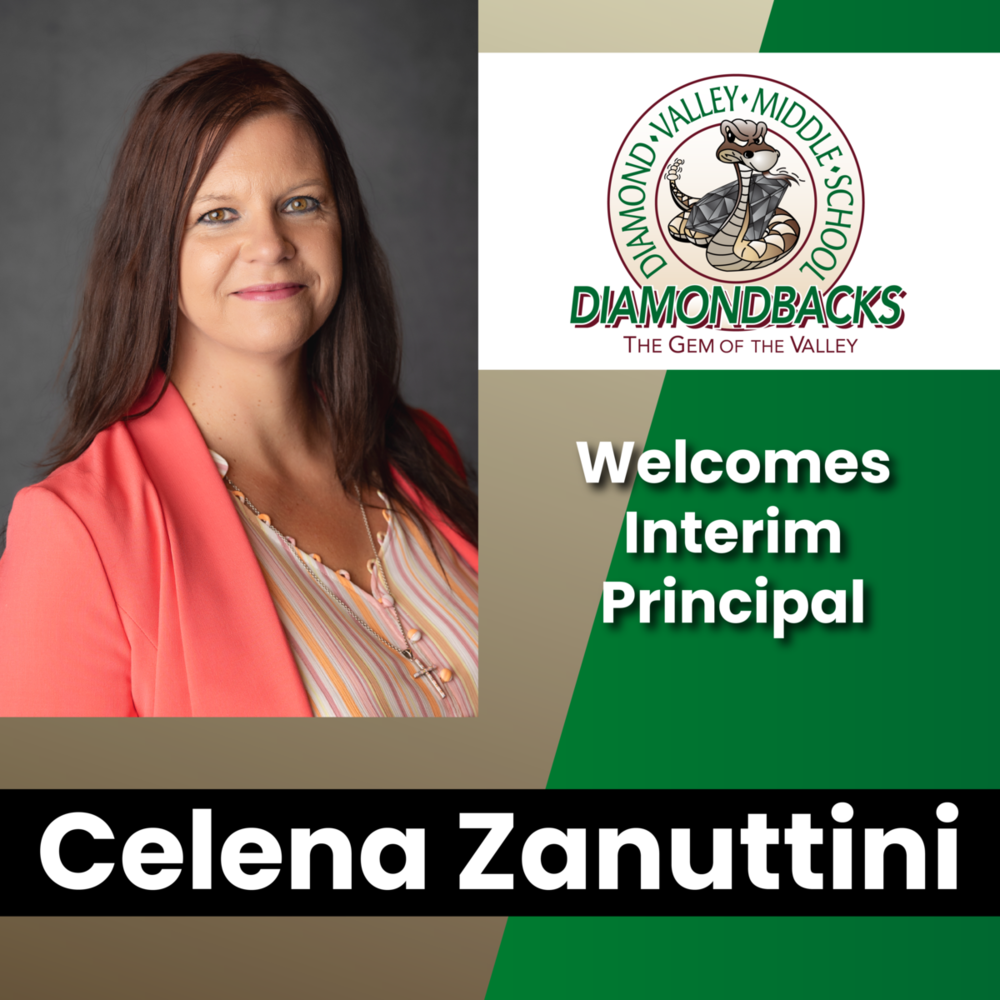 Diamond Valley Middle School Welcomes Interim Principal - Celena Zanuttini