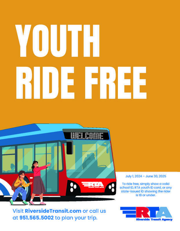 youth ride free flyer