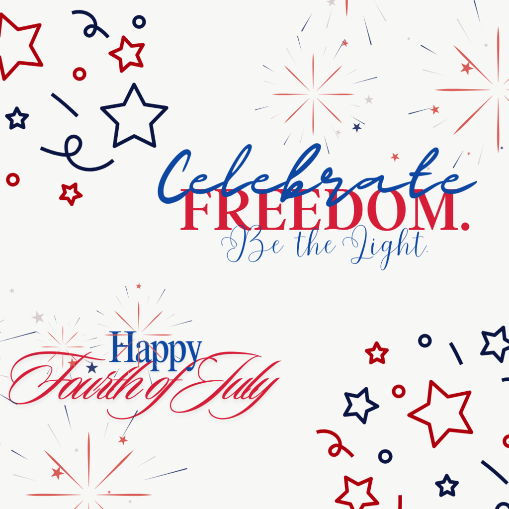 Fourth of July graphic