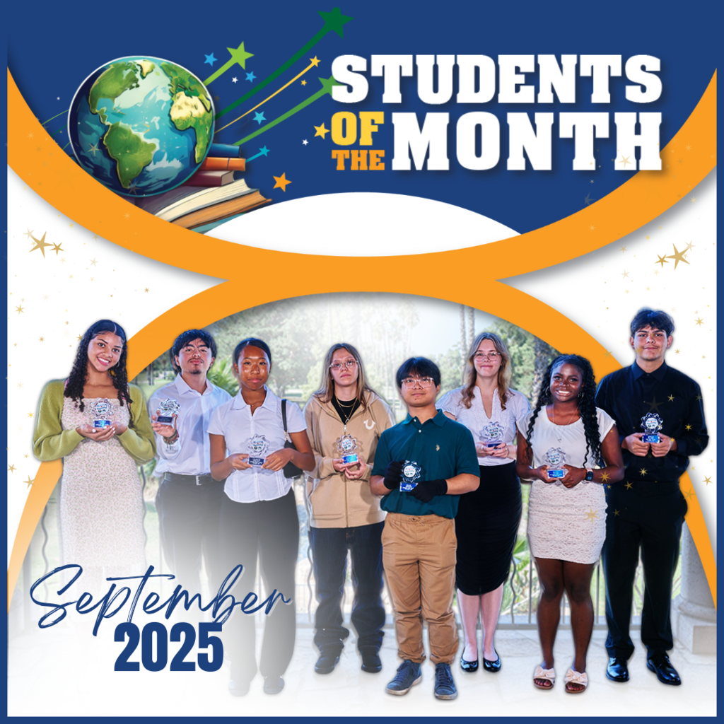 September Students of the Month