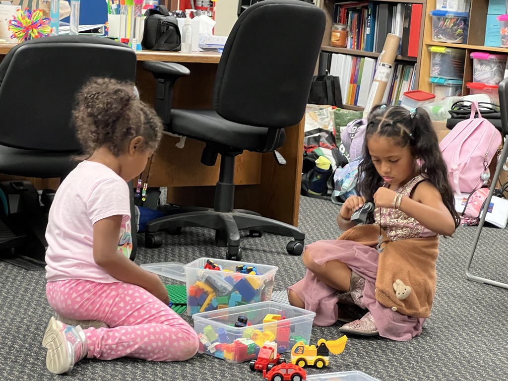 Building vehicles with friends.