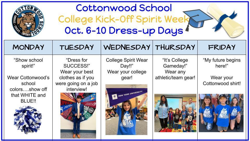 College Kickoff Spirit Week 2025 at Cottonwood (1)