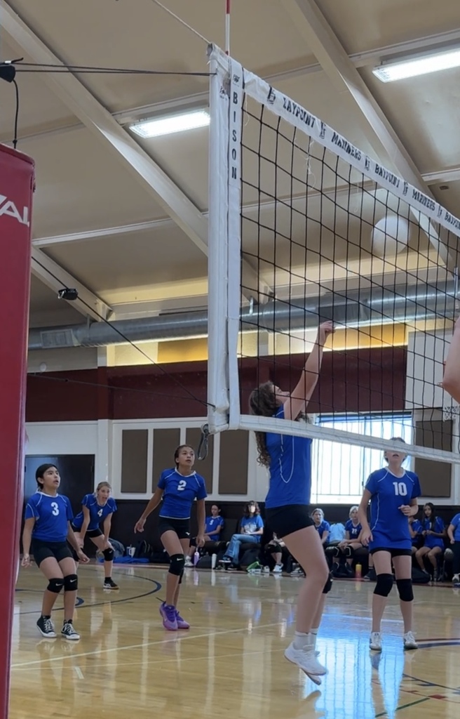 At the net