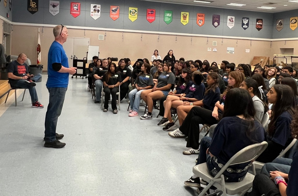 Mr. Vendenburgh and Jared kicking off the day.